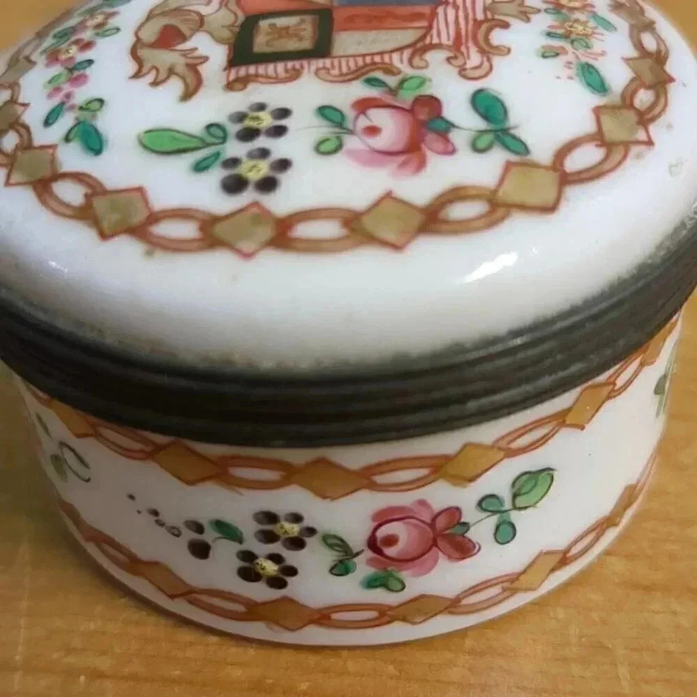 Edme  Samson porcelain ring box - Picture 4 of 7